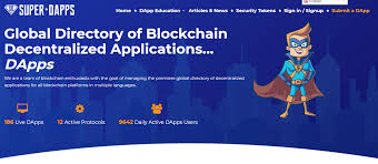 Super Dapps Worldwide Directory Of Blockchain Decentralized Apps Blockchain Super Security Token