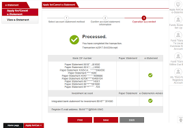 According to brian moynihan, bank of america's ceo, a mobile transaction costs just 10 percent of the cost of a transaction that takes place in a branch. How To Apply E Statement