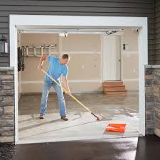 We Ll Show You How To Remove Paint From Concrete Along With Rust And Oil The Secret Is To Draw The Stain Out Of T Garage Floor Garage Decor Building A Garage