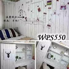 Pada beberapa kasus, penggunaan wallpaper untuk menghias dinding rumah bagi sebagian orang terasa membosankan. Wallpaper Dinding Sticker Dekorasi Rumah Kayu Putih Wps550 Murah White Wood Wallpaper Naura Store Lazada Indonesia
