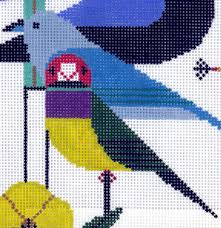 Find great deals on ebay for charley harper cross stitch. Announcing Charley Harper Needlepoint Canvases At Purl Purl Soho