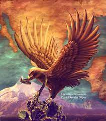 Part of the recent sculpture group just south of the zocalo, on the actual site where the aztecs in 1325 encountered the sign that huitzilopochtli had promised them, the mythical eagle on a cactus eating a snake. Origen Mexica By Monoguru Mexican Art Art Mexico Art