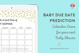 Guess the baby weight template josephvargas me. Baby Due Date Prediction Calendar Game