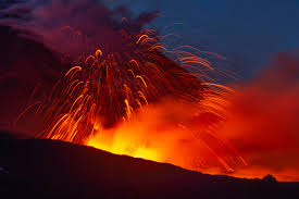 Etna has displayed a variety of eruption styles, including violent explosions and voluminous lava flows. Mount Etna Erupts Creating Stunning Fiery Display