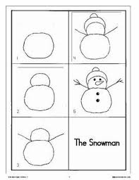 Image Result For Snowman Directed Drawing Preschool Drawing Ideas Toddler Drawing Directed Drawing Kindergarten