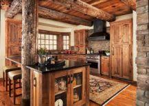 kitchens with wooden ceiling: adding