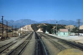 Atsf Station At Summit Ca The Top Of Cajon Pass As Taken Fromthe Cab Of F Unit 1st 23 The Grand Canyon August 20 1967 Train Train Tracks Topeka