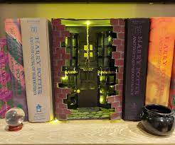 You'll find options that help you switch one design for another to personalize and rearrange the contents of your bookshelves. Harry Potter Bookshelf Diorama 11 Steps With Pictures Instructables