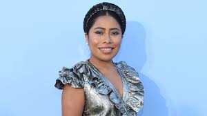 She stars as cleo in alfonso cuarón's 2018 film roma, for which she has been nominated for the. Yalitza Aparicio Shines In Metallic Look At First Nyfw Show Entertainment Tonight