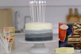 It really looks magical topped on different dessert… shared by leah☼. Ombre Torte Dekorieren Anleitung Fur Tortencreme Im Ombre Look