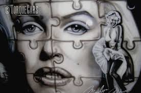 Stunning sprayed art