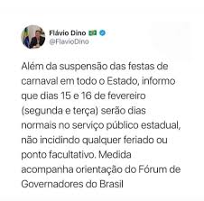 Pandemia alterou ponto facultativo em diversas cidades a decisão de eximir os dias de trabalho do carnaval cabe a estados e municípios, que devem regulamentar o recesso por meio. Maranhao Cancela Ponto Facultativo Do Feriado De Carnaval Em 2021 Maranhao G1