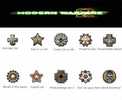 Find many great new & used options and get the best deals for mw2 10th prestige & unlock all lobby + free friend! Modern Warfare 2 Prestige Emblems
