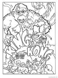 Some of the coloring page names are robot godzilla coloring color luna, godzilla vs king kong coloring, how to draw godzilla coloring color luna, king kong vs godzilla clip art library, king kong vs godzilla 1962 movie coloring, mechagodzilla coloring at colorings to and color, godzilla versus king kong. King Kong Coloring Pages Cartoons King Kong 2 Printable 2020 3553 Coloring4free Coloring4free Com