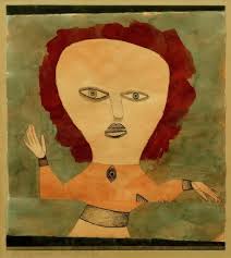 Actor as Woman by Paul Klee: High-quality fine art print