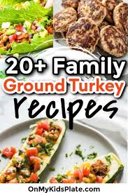 20 Healthy Recipes With Ground Turkey Dinner Ideas For The Whole Family In 2020 Turkey Recipes Ground Turkey Recipes Healthy Ground Turkey Recipes