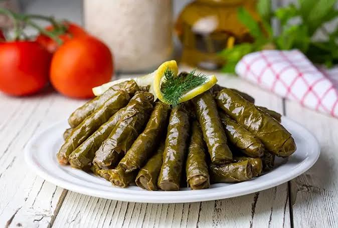 Olive Oil Stuffed Grape Leaves