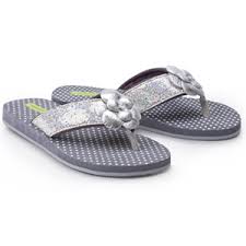 Morgan Milo Sparkle Flip Flop Silver