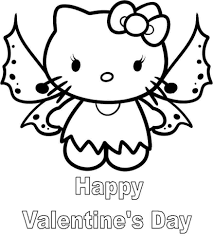 Hello Kitty Valentines Day Coloring Pages 1 Jpg 876 969 Pixels Hello Kitty Colouring Pages Kitty Coloring Valentines Day Coloring Page