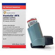Ventolin Hfa Inhaler 90 Mcg 18 Gm Inhaler Health Fitness Motivation Daily Exercise Routines