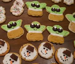 Start by marking pillsbury family christmas. Easy Baby Yoda Cookies With Angel Cookie Cutter Bonjour Becky