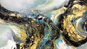 Acrylbilder, abstrakte kunst, leinwandbilder und gemälde. Golden Dream Einfach Malen Abstrakt Easy Painting Abstract V22 Youtube