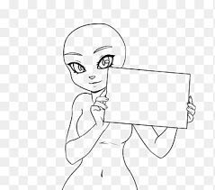Free Sign Base Lineart Anime Character Holding Paper Illustration Png Pngegg This video demonstrates a technique to have a character hold a sign or object with both hands and then drop or throw it away. free sign base lineart anime character