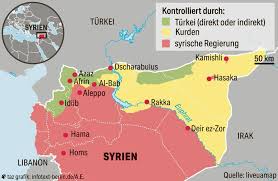 Über 130.000 syrer waren in jordanien und über 200.000. Syrien Krieg Karte Aktuell