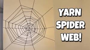 Sep 24, 2020 · attach one side of the velcro to the surface of your porch. How To Make A Spider Web Out Of Yarn Youtube
