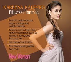 Celebrity Fitness Kareena Kapoors Weight Loss Regime Post