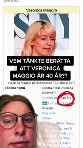 Trodde hon var typ 30 bast eller något #veronicamaggio #foryoupage
