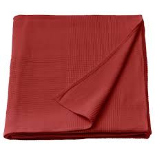Indira Bedspread Red Orange Ikea Ireland In 2020 Bed Spreads Cotton Bedspread Ikea Bedspreads