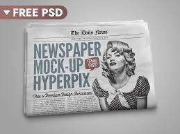 Free Download Newspaper Mockup Free Mockup Mockup Free Psd Psd Template Free