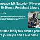 Greenpeace illustrated family talk about 'The... event in Bristol