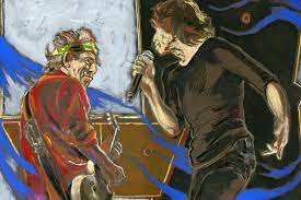 Keith richards, ronnie wood, ian maclagen. Ronnie Wood Castle Fine Art