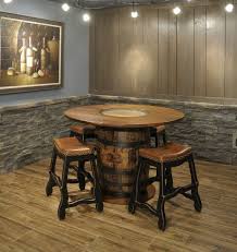 Pub Tables Rustic Patio Furniture Wine Barrel Furniture Wine Barrel Table