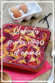 Clafoutis Aux Prunes Rouges Et Aux Amandes Recette Clafoutis Prunes Prune Rouge Recette Prune