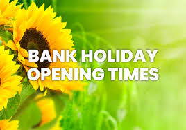 This was changed to just five holidays. Bank Holiday Weekend Opening Times Thames Valley Windows
