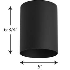Discover et2's entire line of beautiful flush mount lighting to perfectly accent your hallway, kitchen and more. 5 Black Outdoor Ceiling Mount Cylinder P5774 31 Progress Lighting