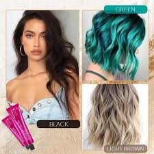 As it turns out, most hair dyes are designed to work better on hair that is not freshly washed. Glam Up Hair Coloring Shampoo Green In 2021 Color Shampoo Hair Color Shampoo Lilac Hair Color