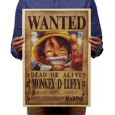Luffy, kaido, gear fourth snakeman, dark. Wall Stickers Wallpaper Sticker Vintage Paper Anime Poster One Piece Luffy Wanted Home Decoration Painting Papers Bedroom Decor Buy At The Price Of 1 68 In Aliexpress Com Imall Com