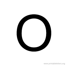 Printable Letter Uppercase O Printable Letters Bubble Letters Lowercase Letters