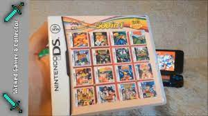 En 2006, nintendo comercializa el nintendo ds lite, un modelo revisado más pequeño y ligero de la consola. Nintendo Nds 3ds 2ds 500 In 1 Multi Cartridge Ultimate Mega Mix Game Collection Youtube