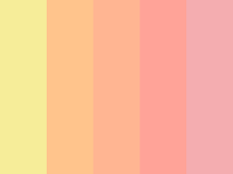 Explore our interior & exterior paints. By Pichu Happy Orange Pastel Pink Rainbow Red Soft Sunset Yellow Yellow Aesthetic Pastel Color Palette Yellow Sunset Color Palette