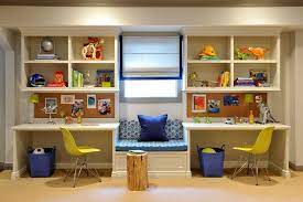 Forget uncoordinated color schemes and impractical design solutions. 22 Kids Study Space Designs Kids Room Designs Study Room Design Kids Study Spaces Kids Study Table