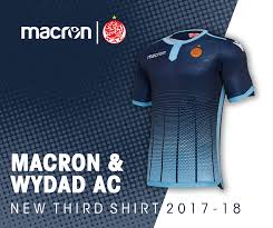 Latest official wydad casablanca jerseys available with player printing. Macron Wydad Athletic Club Wac New Third Match Jersey Facebook
