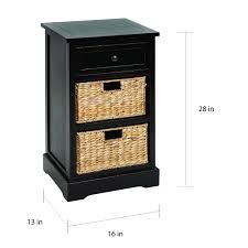 2 fixed and 3 adjustable shelves to maximize your options. Malibu 3 Drawer Storage Wood Side Table Nightstand Overstock 10907525