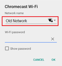 We did not find results for: How To Switch Or Change Wifi Network On Chromecast