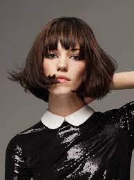 kompakter pony frisuren ponyfrisuren bob frisur