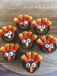 Here you will find lots of creative thanksgiving crafts for kids to make! Reese Turkeys Best Edible Turkey Crafts Easy Thanksgiving Desserts Treats Party Food Desserts Snacks